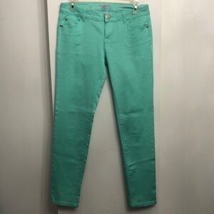 Celebrity Pink Jeans in Mint Green Size 7S